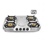 Sunflame Spectra Plus 4BR (4 Burners) Stainless Steel Gas Stove 