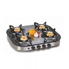 Glen 4 Burner LPG Stove 1046 GT HF BB