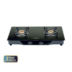 Hindware ARMO BLACK 2B glass cooktop