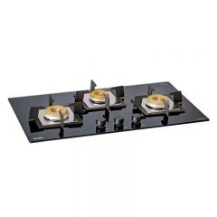 Glen 3 Burner Built-in Glass Hob 1073 SQ IN BB