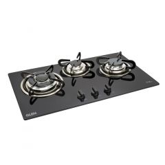 Glen 3 Burner Built in Glass Hob 1073 TR