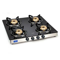 Glen 1041 Stainless Steel gas stove ( BLACK , SILVER )