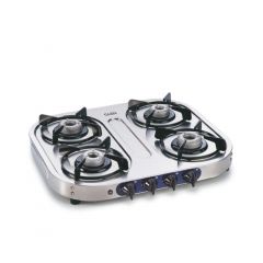 Glen 4 Burner Stainless Steel Gas Stove 1044 Alloy Burners 5 year warranty