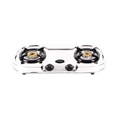 Hindware VITO SS DLX 2B- (2 Burners) Metal Cooktop