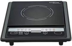 Hindware Aveo 1900 W Crystal Induction Cooktop with Timer (Black, Push Button) & 1 Year Warranty